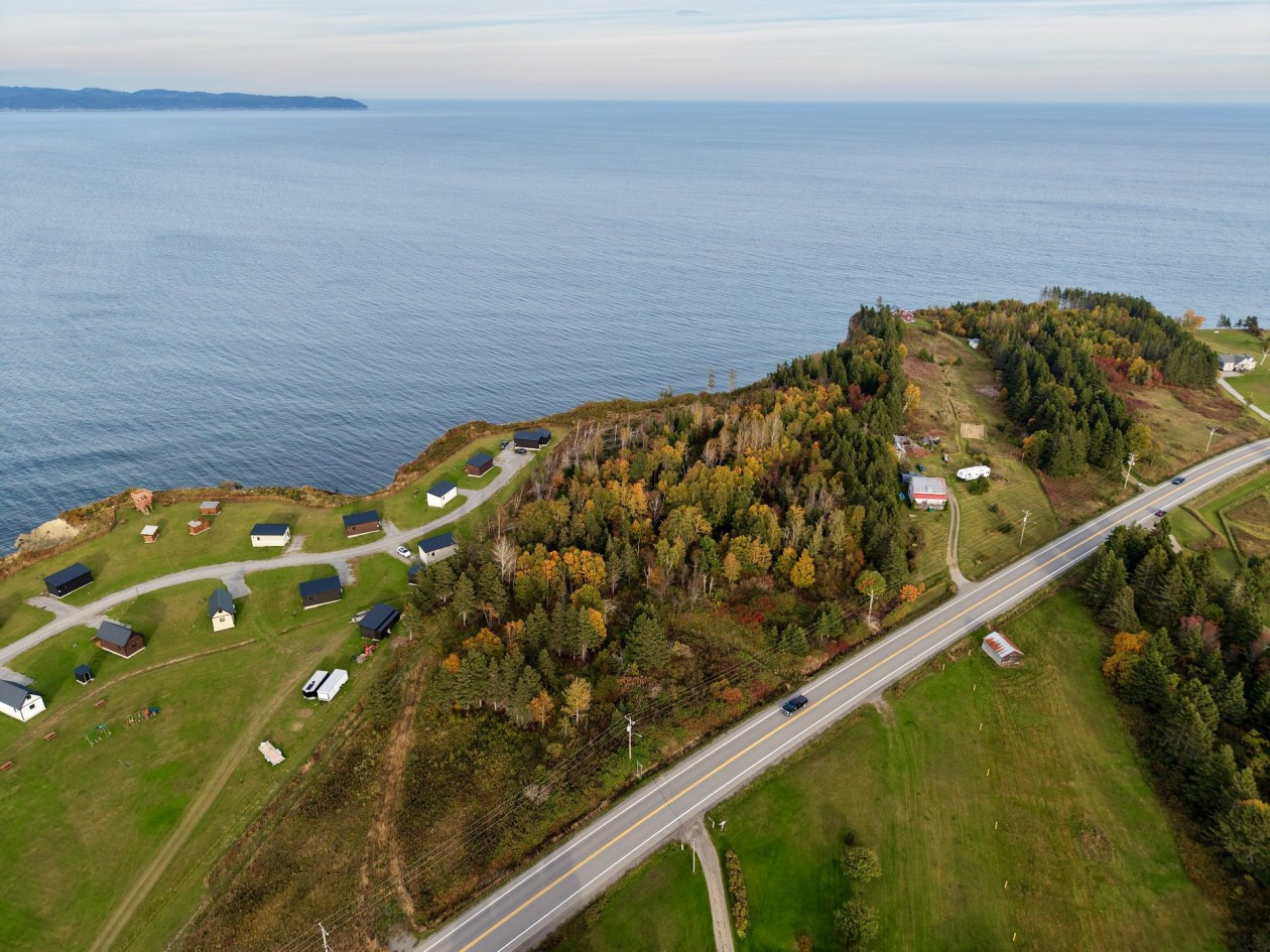 Photo aérienne — Boul. de Douglas, Gaspé