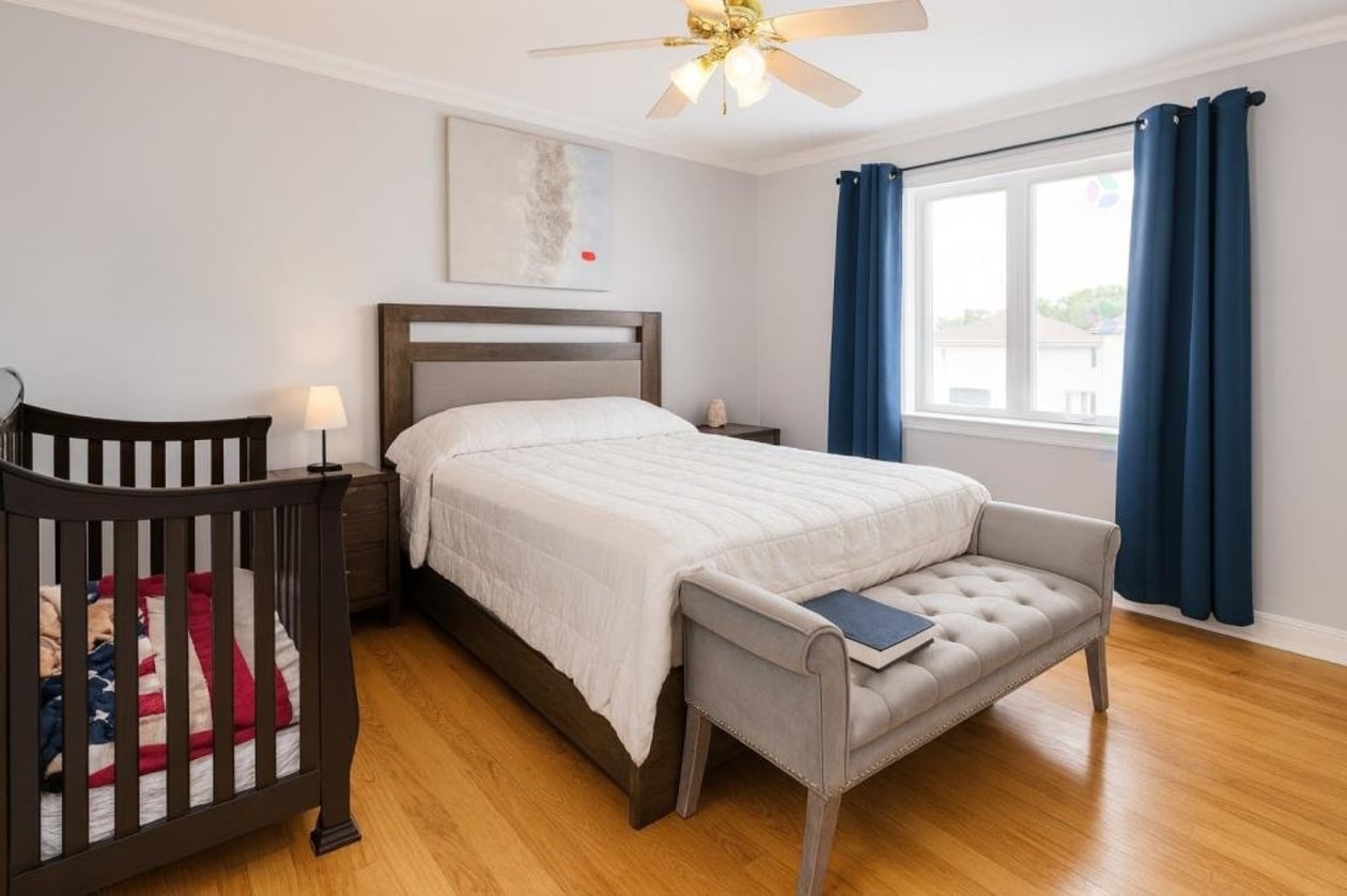 Chambre à coucher principale — 253 Rue du Châtelain, Repentigny