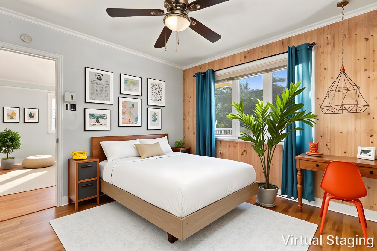 Chambre à coucher — 696 Boul. St-Jean-Baptiste, Mercier
