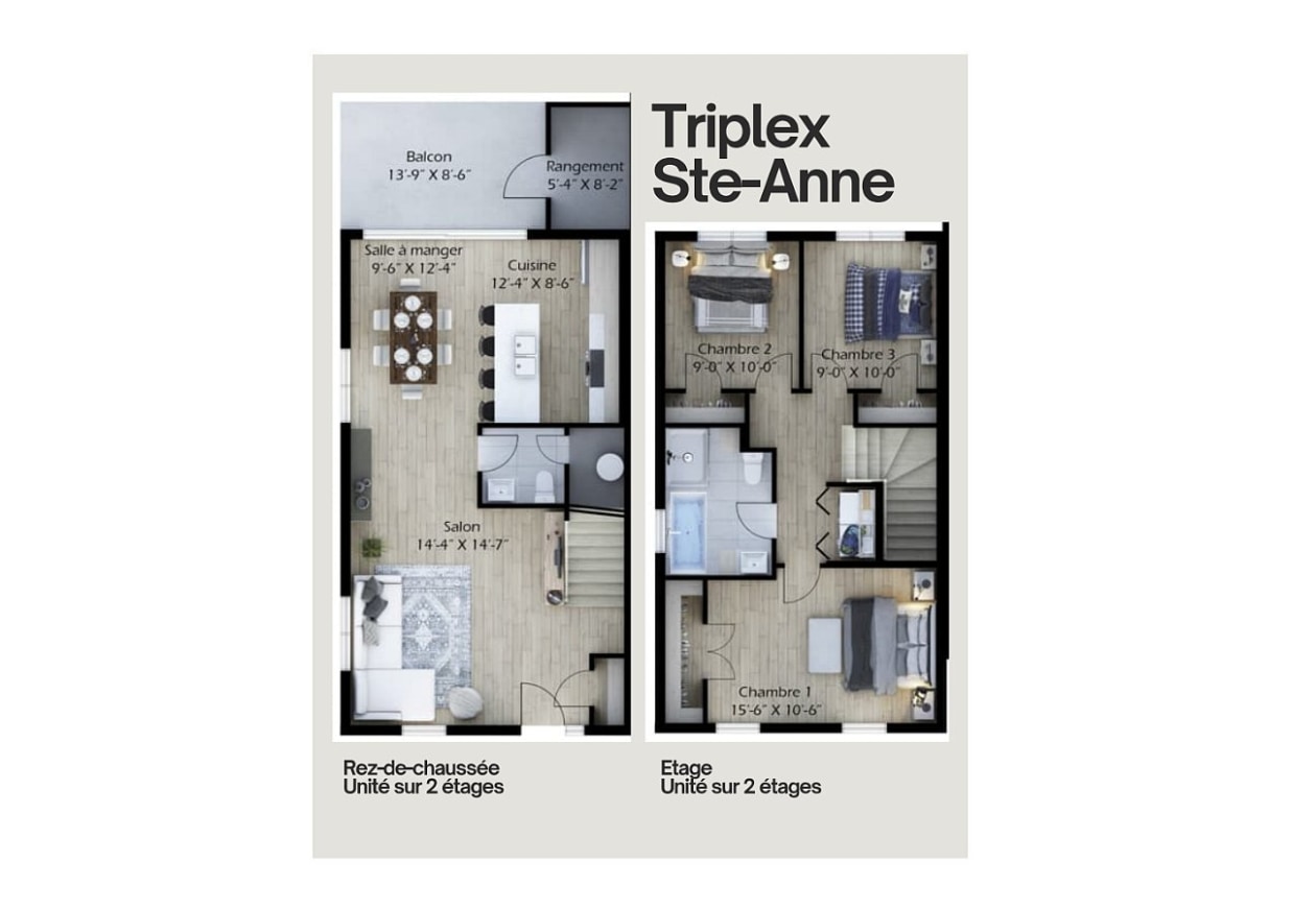 Plan — 37Z Rue Ste-Anne, Mont-Saint-Hilaire