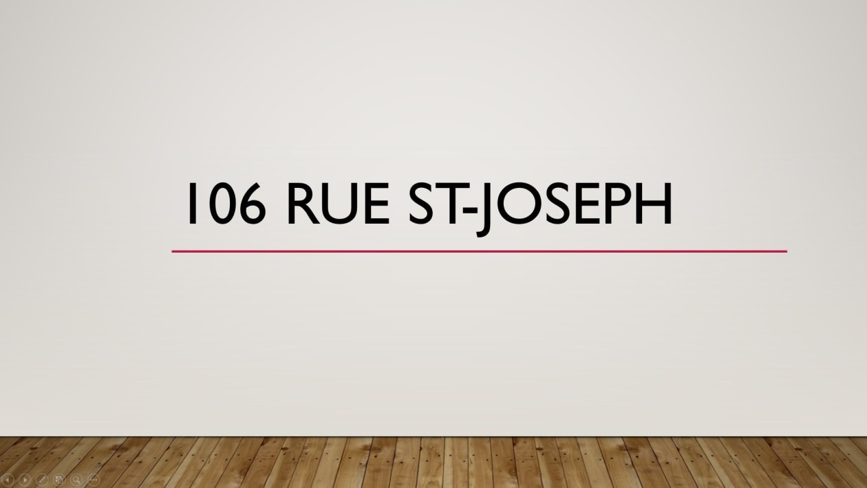 Photo 3 — 106 - 110 Rue St-Joseph, Baie-Saint-Paul