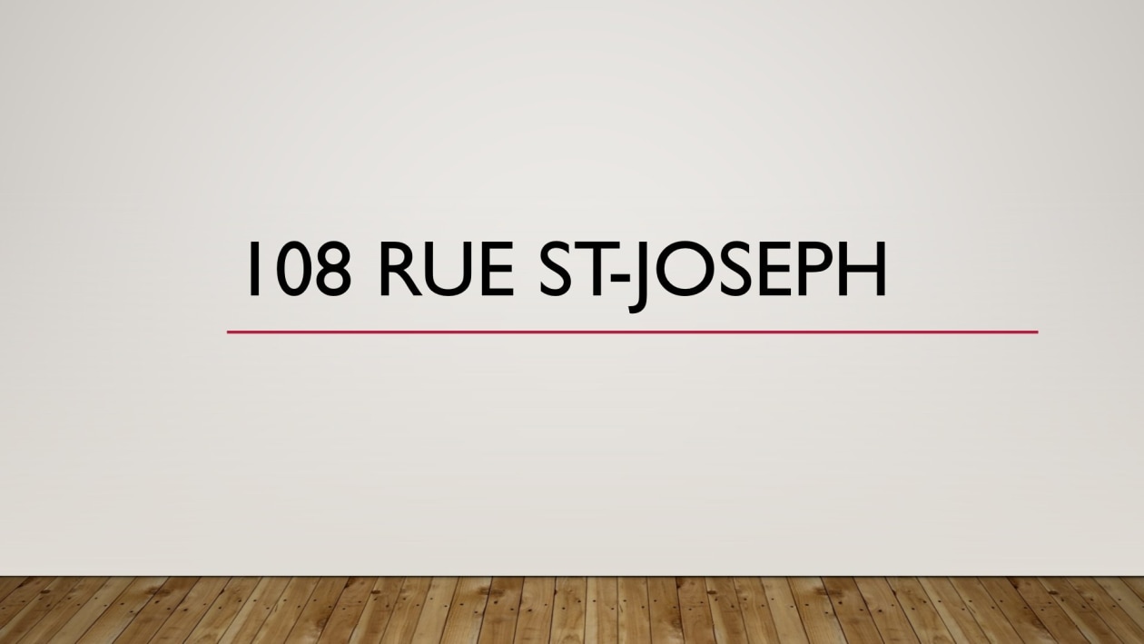 Photo 22 — 106 - 110 Rue St-Joseph, Baie-Saint-Paul