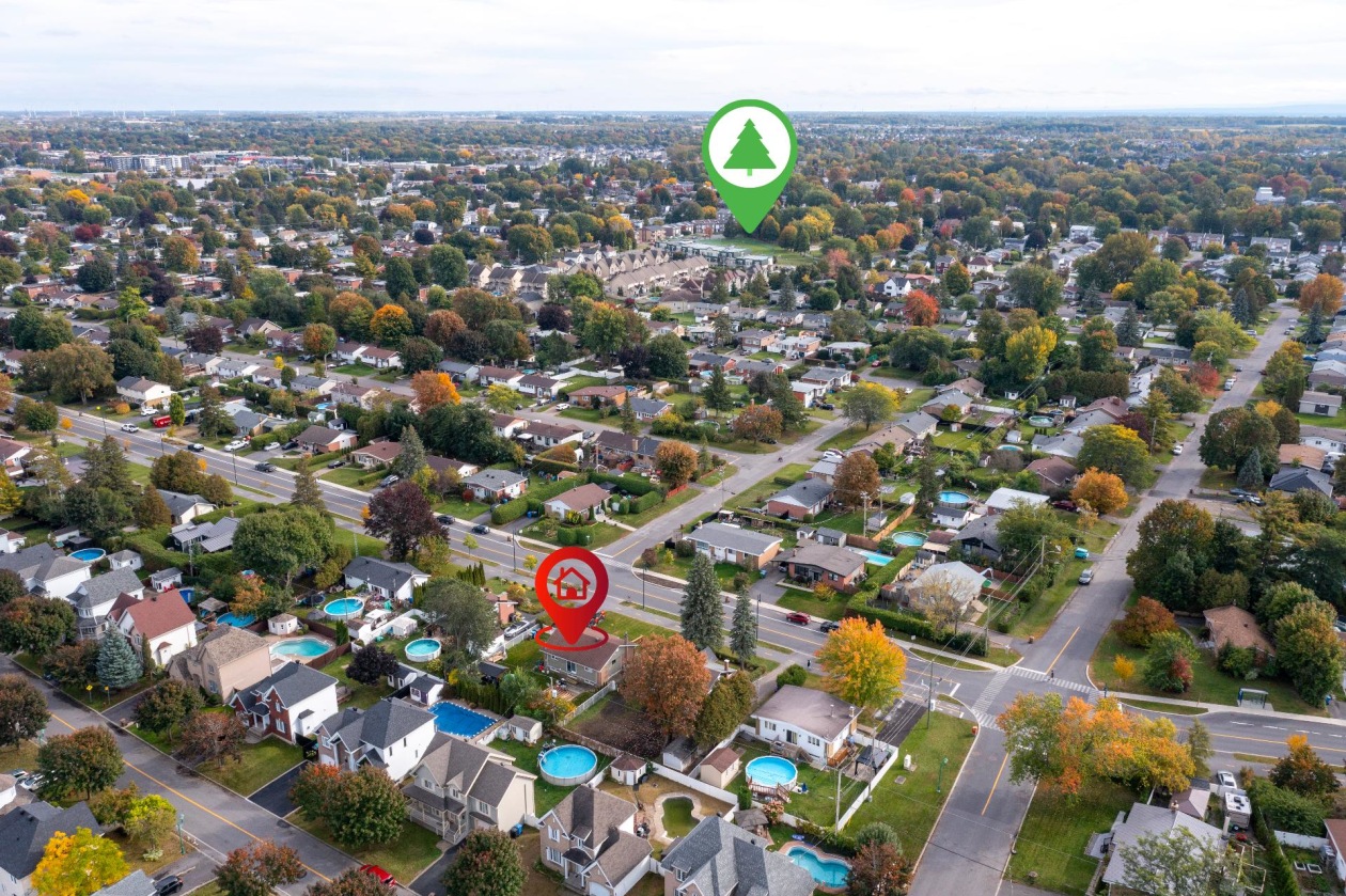 Photo aérienne — 53 Boul. St-Francis, Châteauguay
