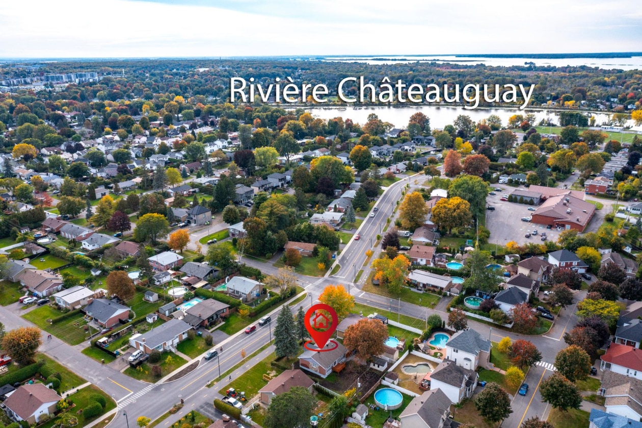 Photo aérienne — 53 Boul. St-Francis, Châteauguay