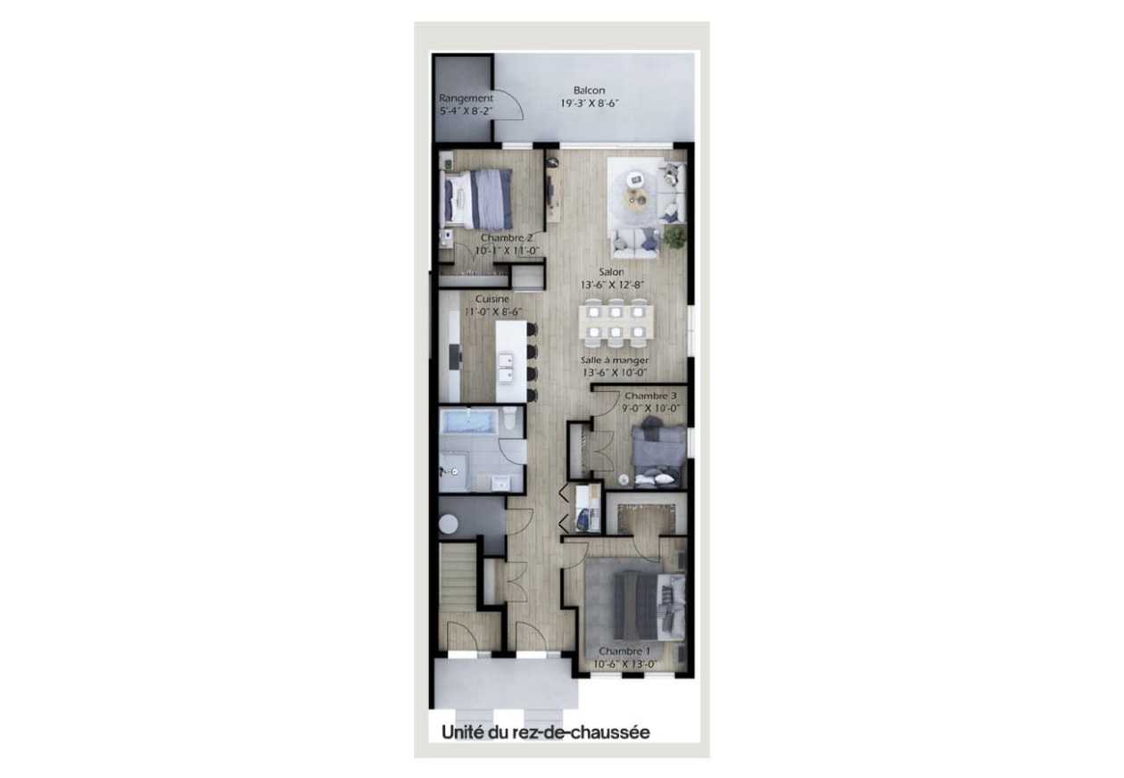Floor plan — 37Z Rue Ste-Anne, Mont-Saint-Hilaire