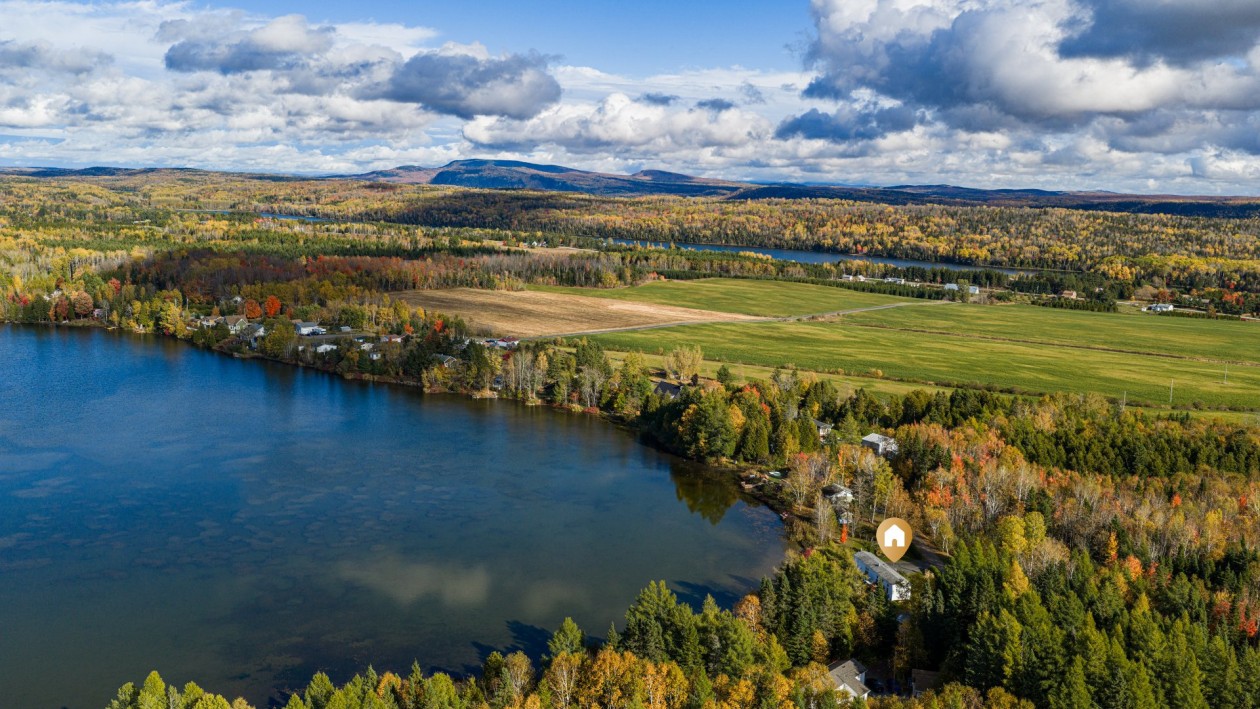 Photo aérienne — 84 Ch. du Lac-à-Gasse, Saint-Anaclet-de-Lessard