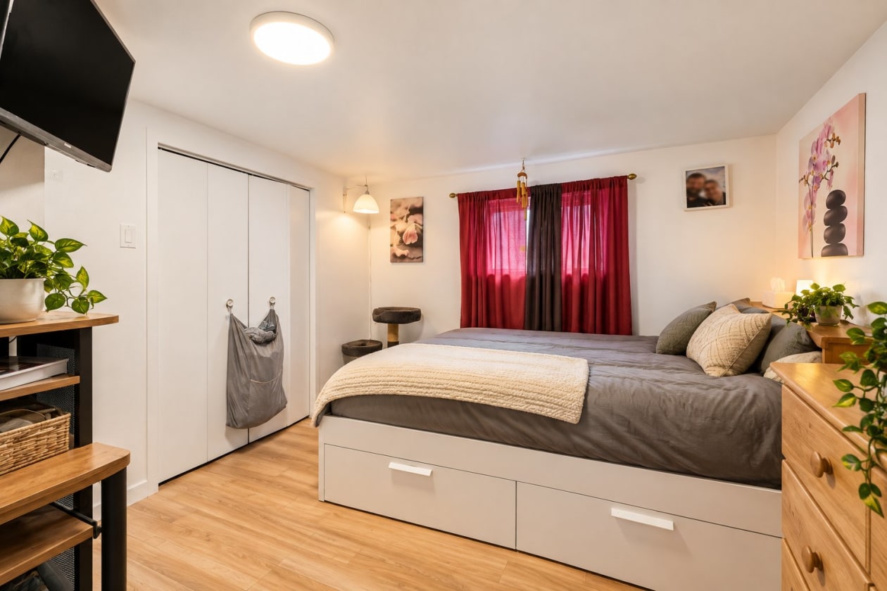Chambre à coucher — 20 - 22 Rue Rolland, Salaberry-de-Valleyfield