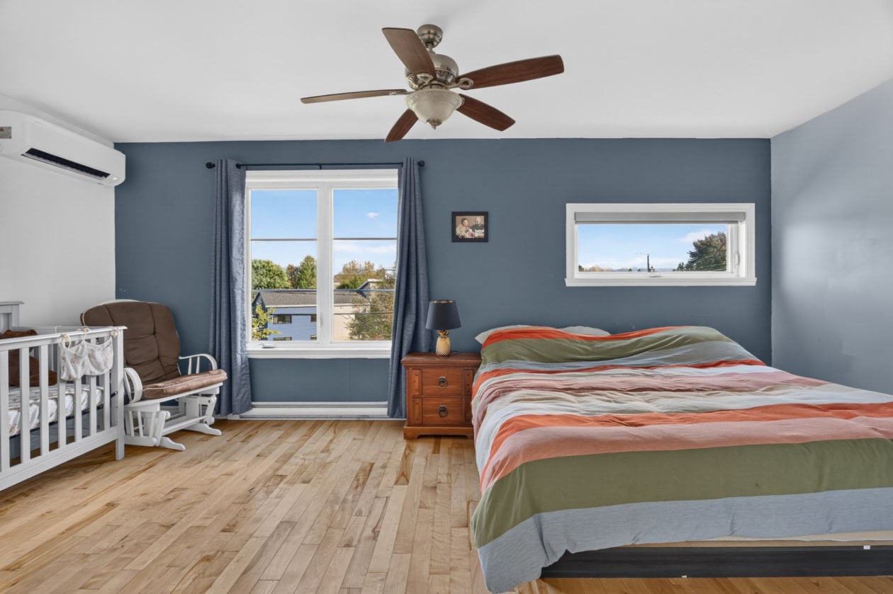 Chambre à coucher principale — 1366 Rue Hamon, Québec