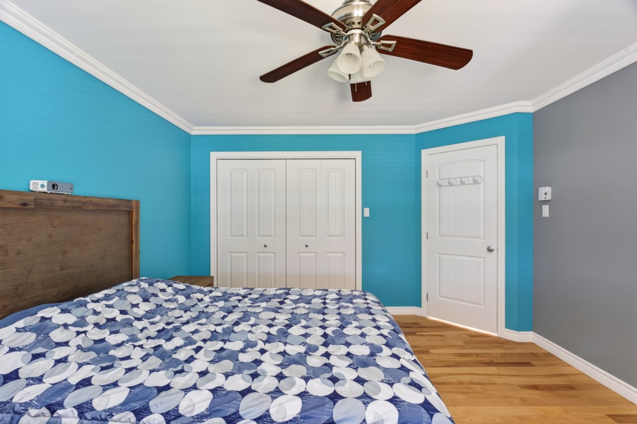 Chambre à coucher principale — 73 Rue Gingras, Sainte-Catherine-de-la-Jacques-Cartier