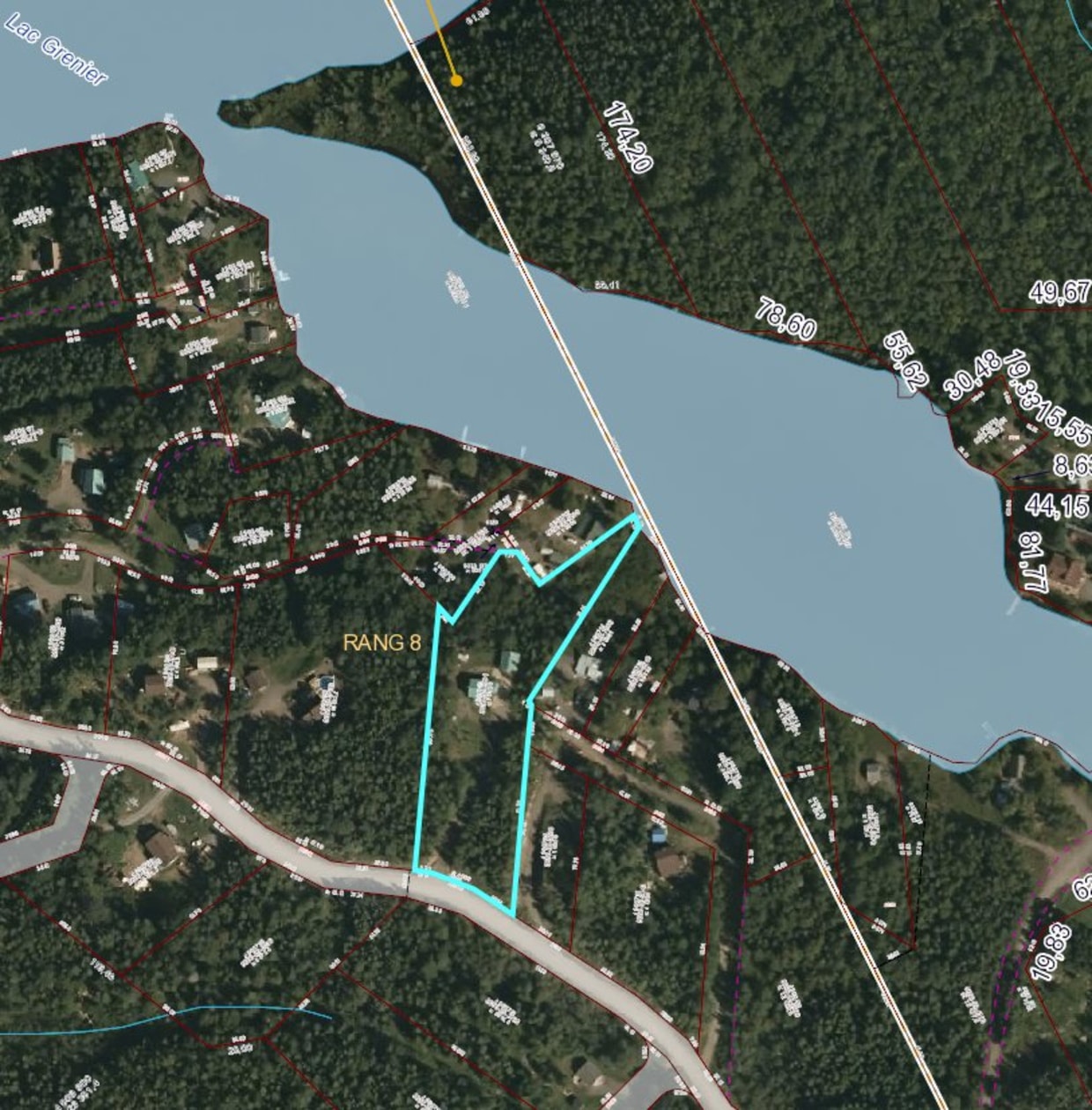 Plan — 2088 Ch. du Lac-Sept-Îles, Chandler