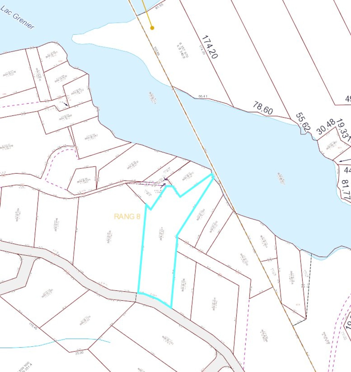 Plan — 2088 Ch. du Lac-Sept-Îles, Chandler