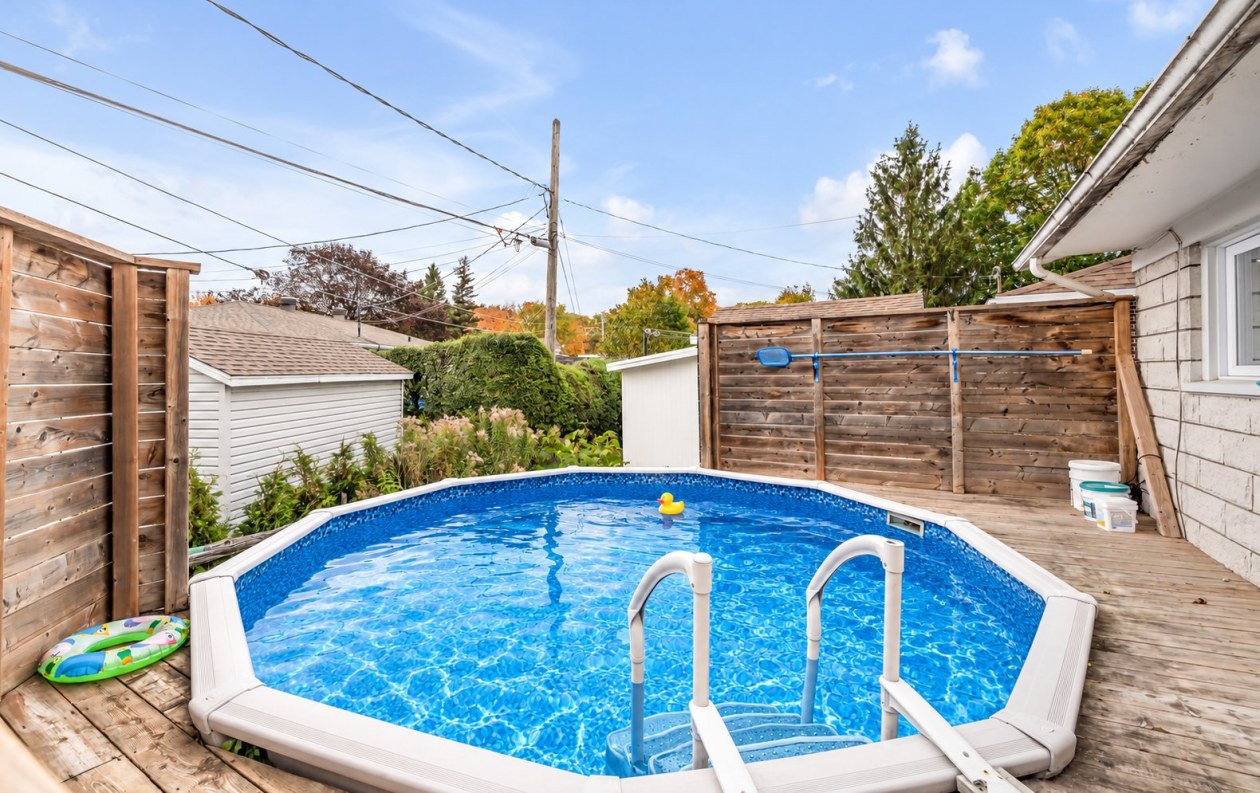 Piscine — 2493 Rue Pierre-Miville, Lévis