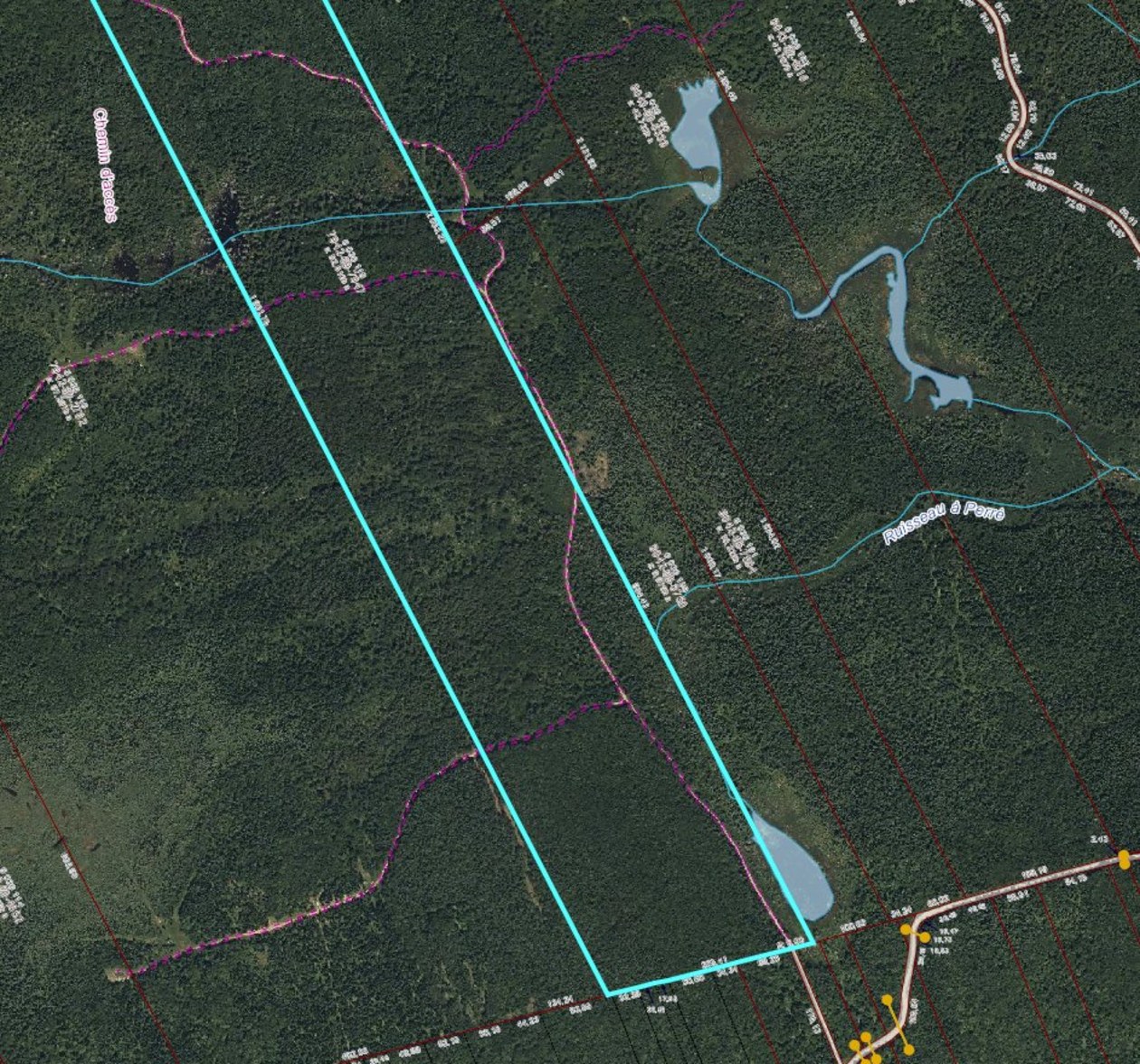 Plan — Route Lebrun, Port-Daniel/Gascons