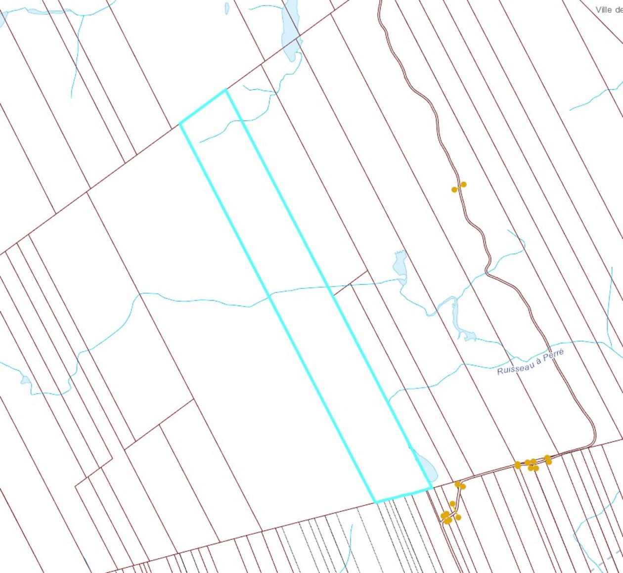 Plan — Route Lebrun, Port-Daniel/Gascons