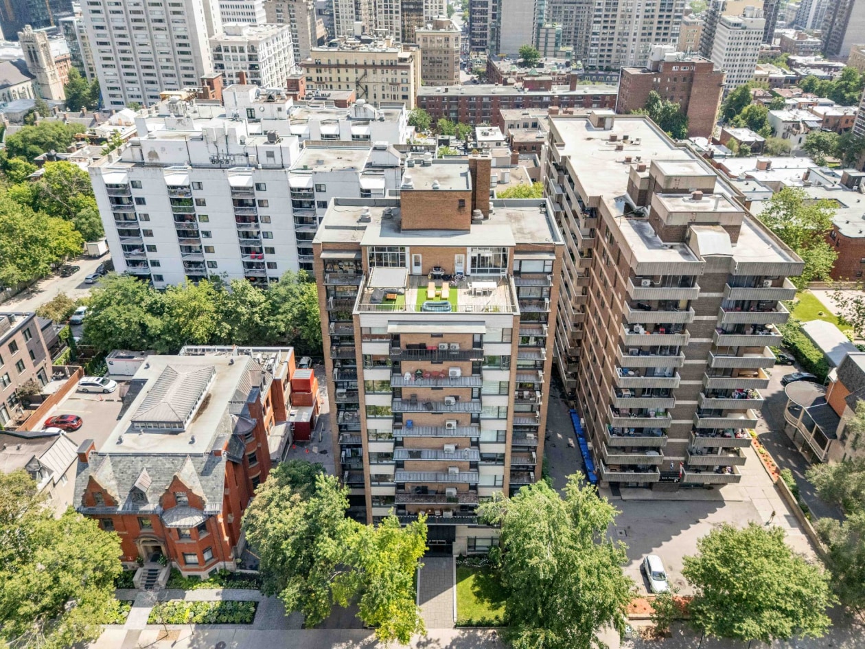 Photo aérienne — 1520 Av. du Docteur-Penfield, Montréal