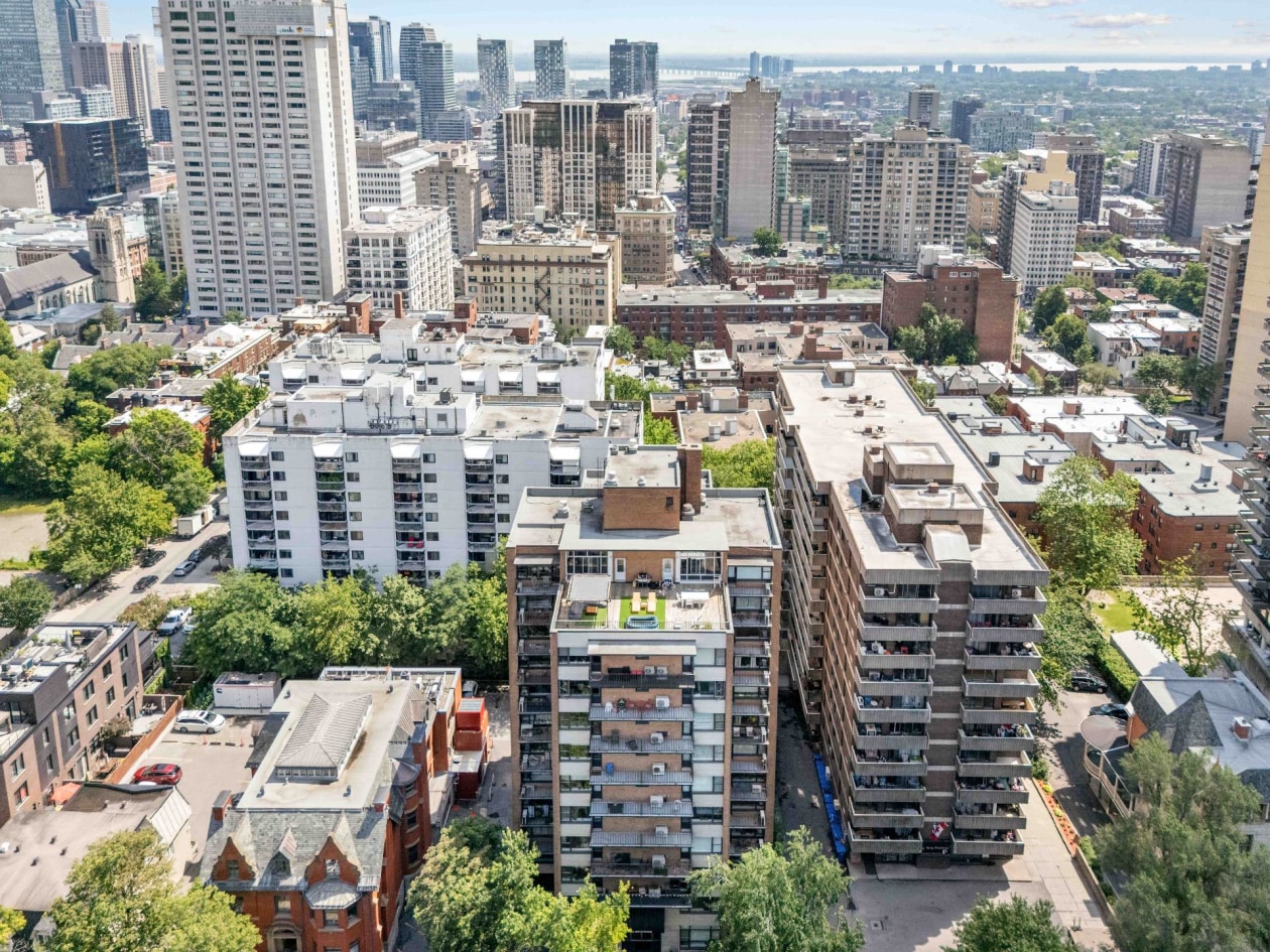 Photo aérienne — 1520 Av. du Docteur-Penfield, Montréal