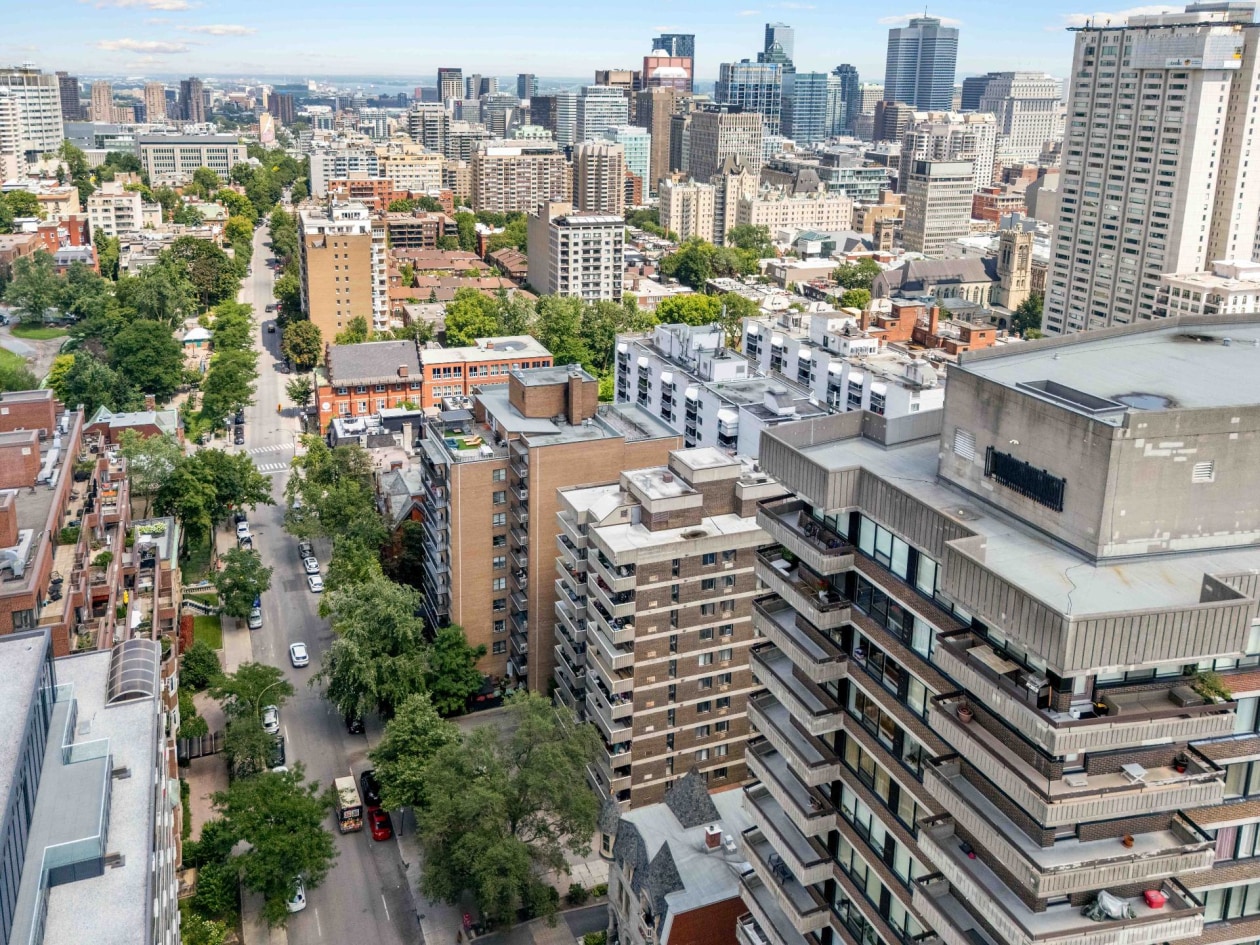 Photo aérienne — 1520 Av. du Docteur-Penfield, Montréal