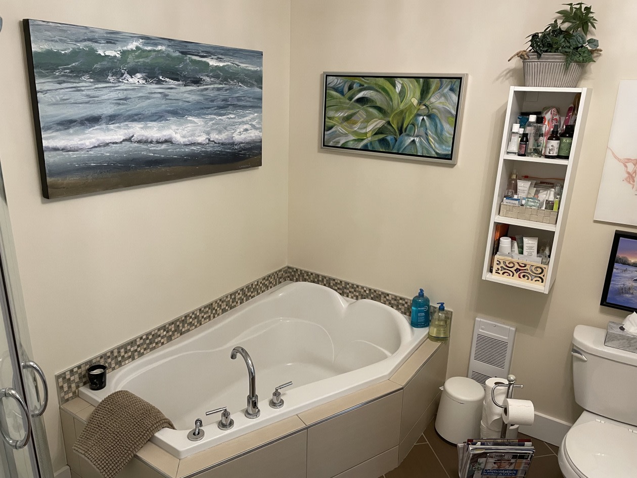 Salle de bains — 2-33 Rue Demers, Saint-Apollinaire