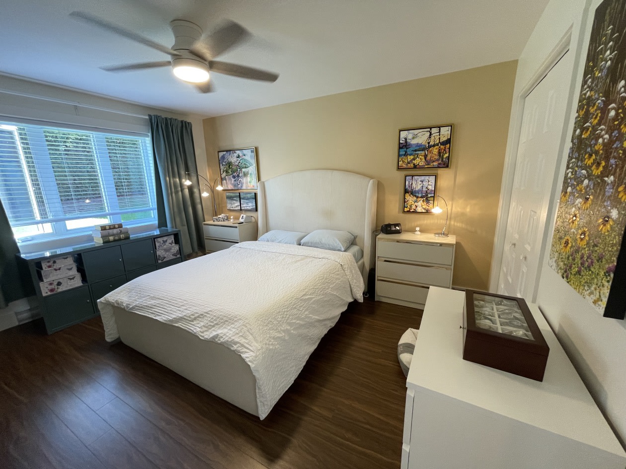 Chambre à coucher principale — 2-33 Rue Demers, Saint-Apollinaire