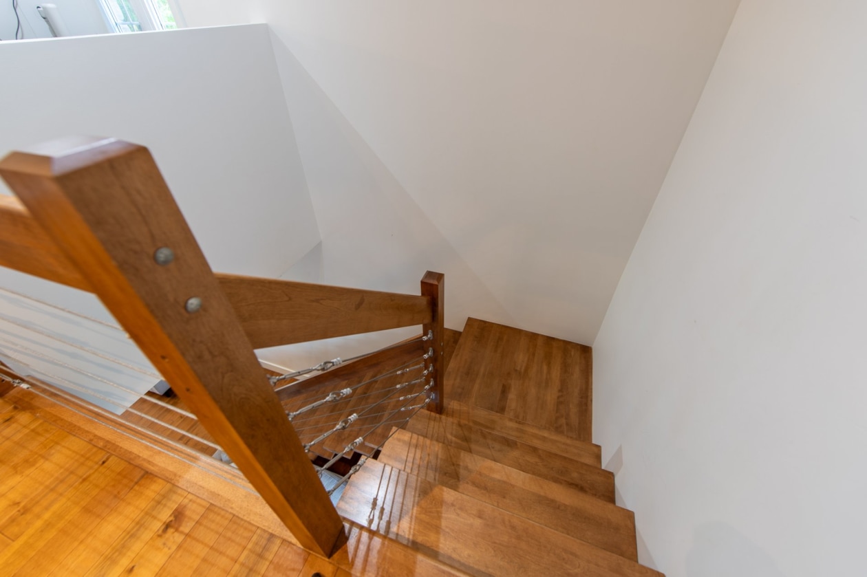 Escalier — 12 Rue Wakeham, Gaspé