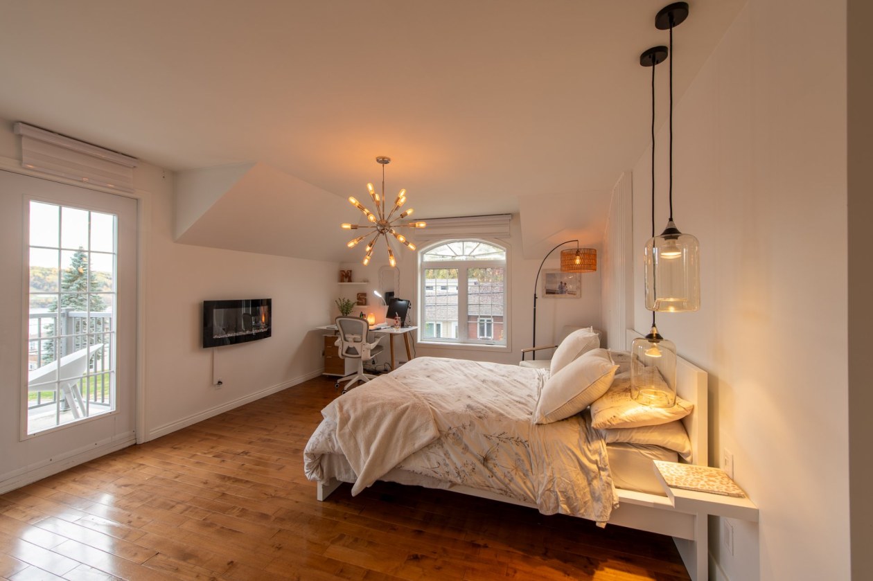 Chambre à coucher principale — 12 Rue Wakeham, Gaspé