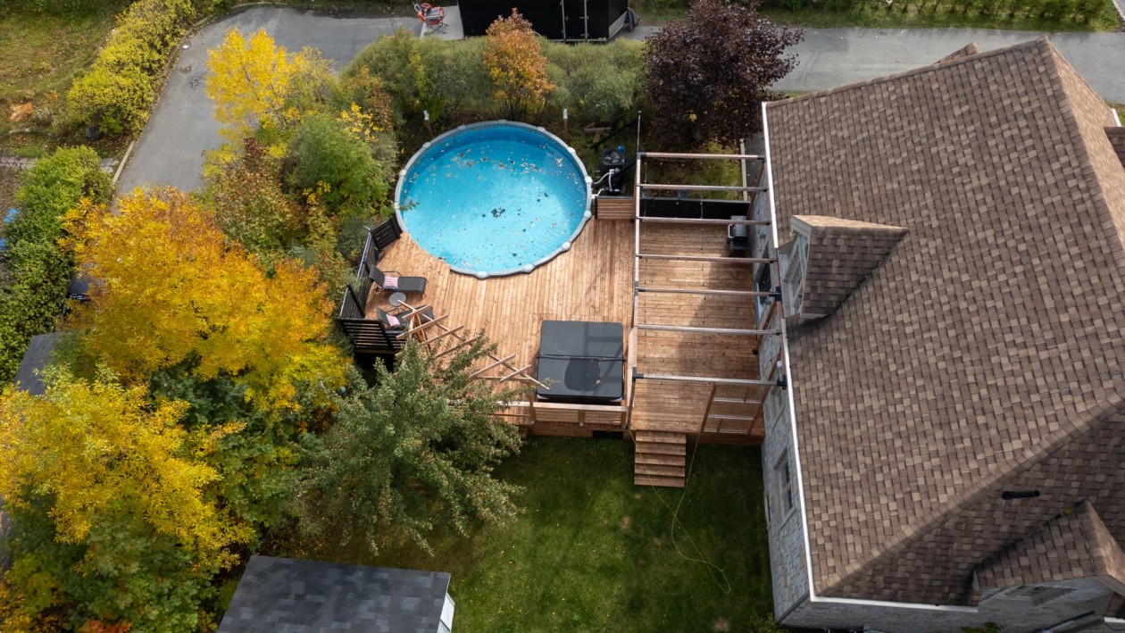 Photo aérienne — 12 Rue Wakeham, Gaspé