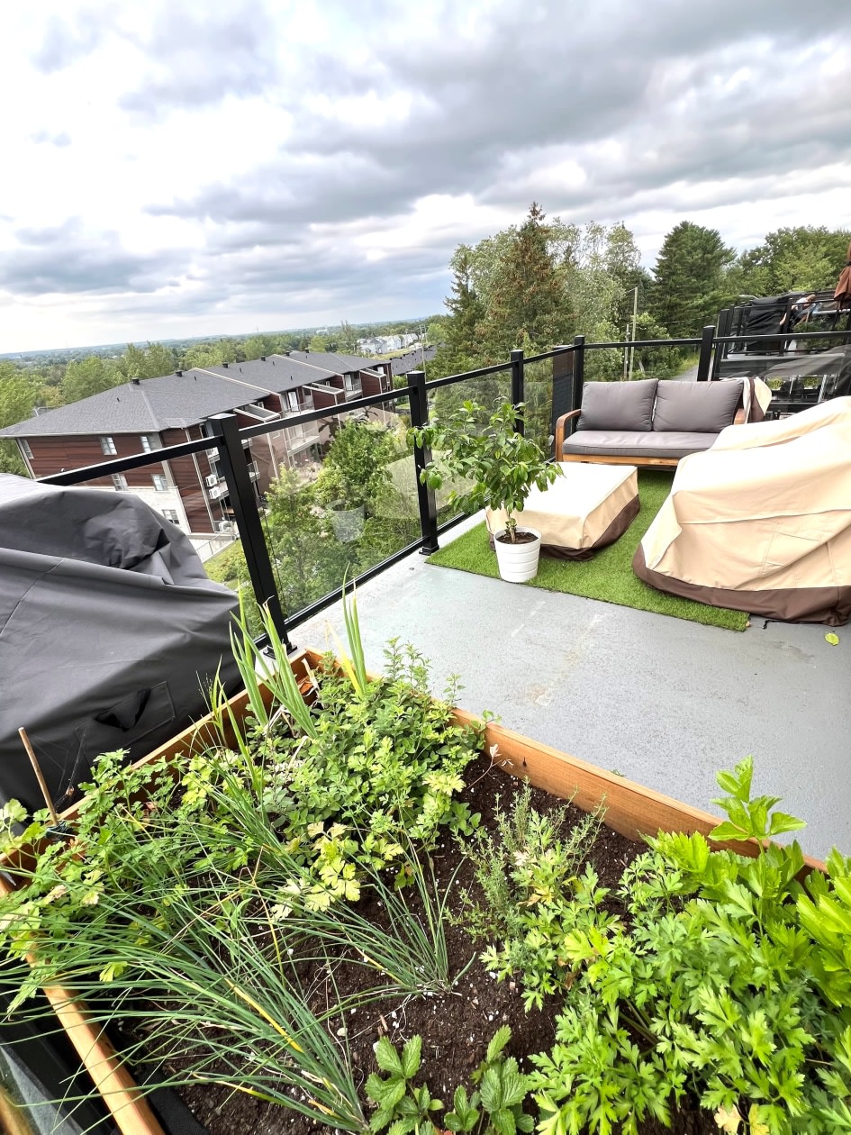Terrasse — 403-322 Rue Des Vétérans, Mont-Saint-Hilaire