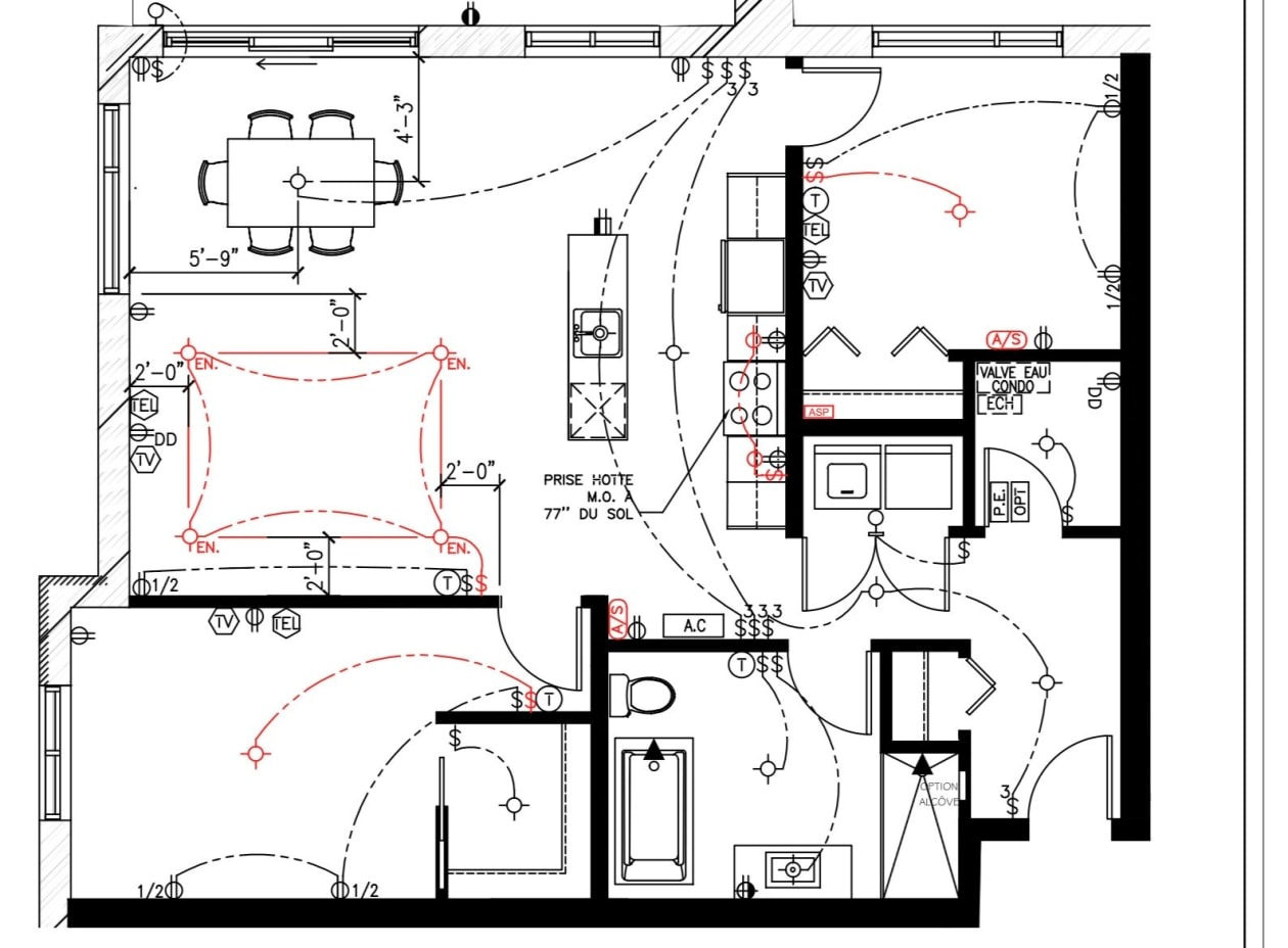 Plan — 403-322 Rue Des Vétérans, Mont-Saint-Hilaire