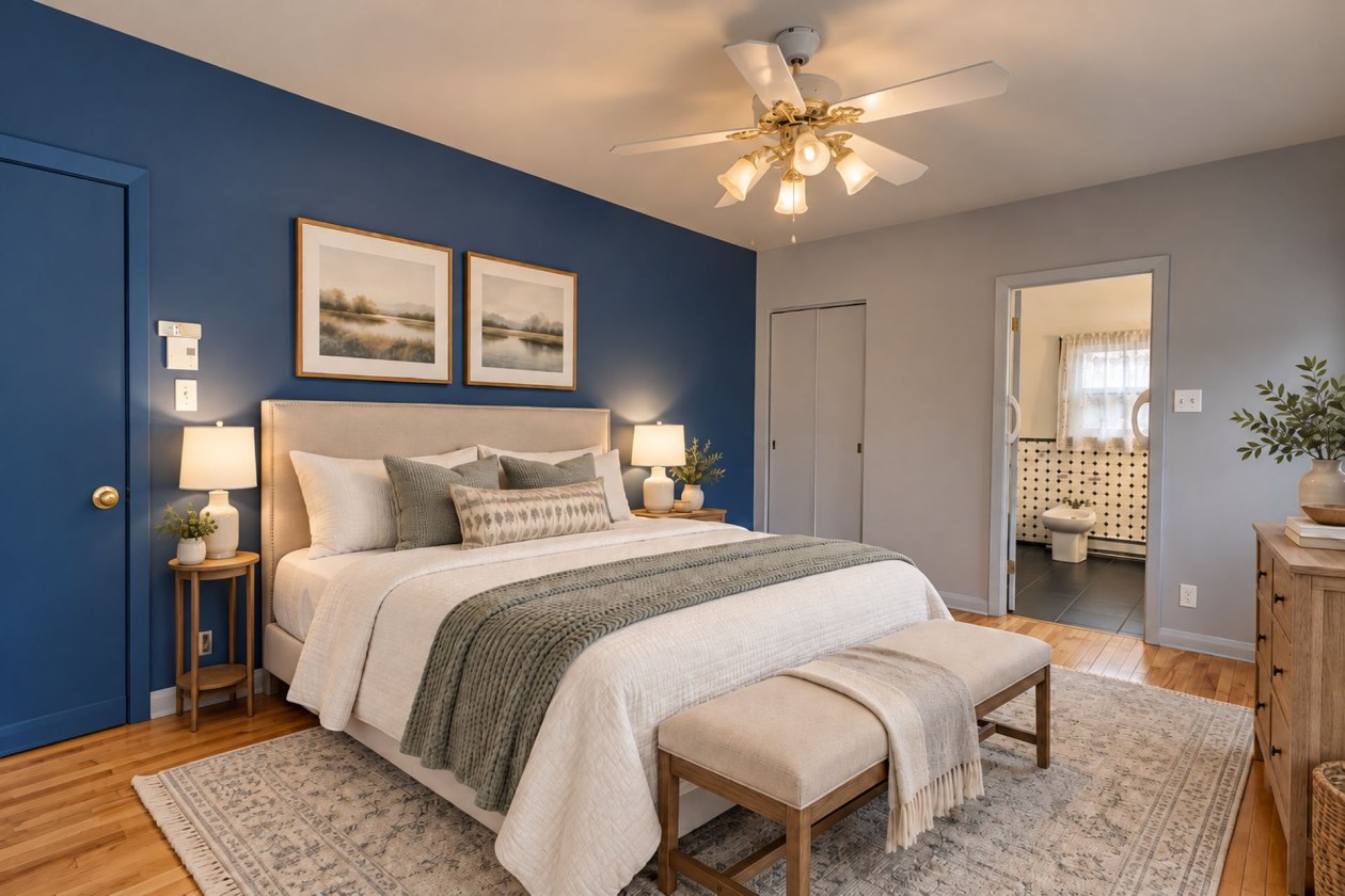 Chambre à coucher principale — 2210 Rue d'Youville, Sherbrooke