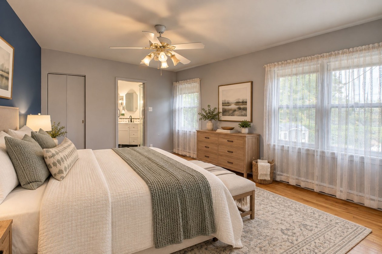 Chambre à coucher principale — 2210 Rue d'Youville, Sherbrooke