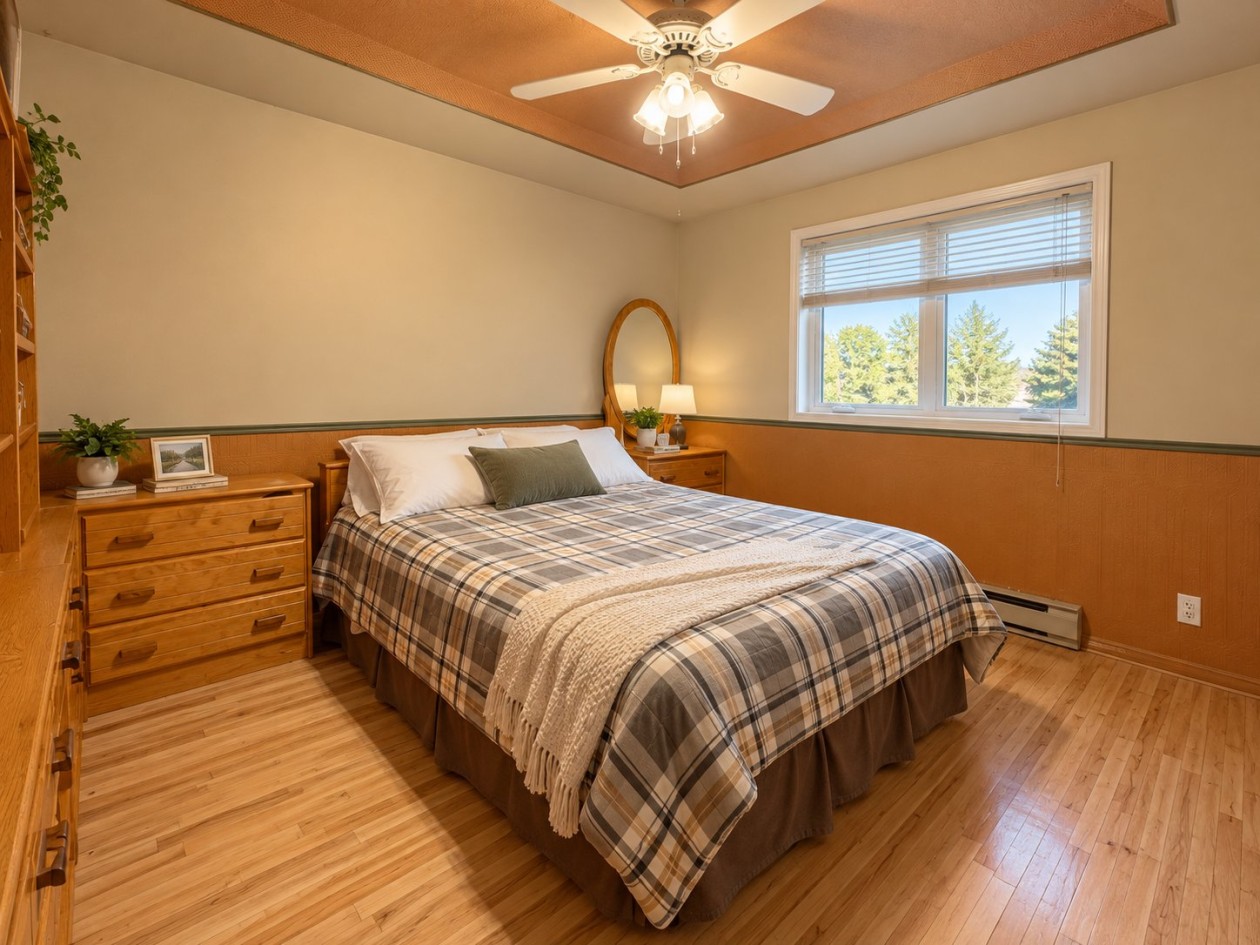 Chambre à coucher — 379 Rue Nil-Boucher, Saint-Ambroise