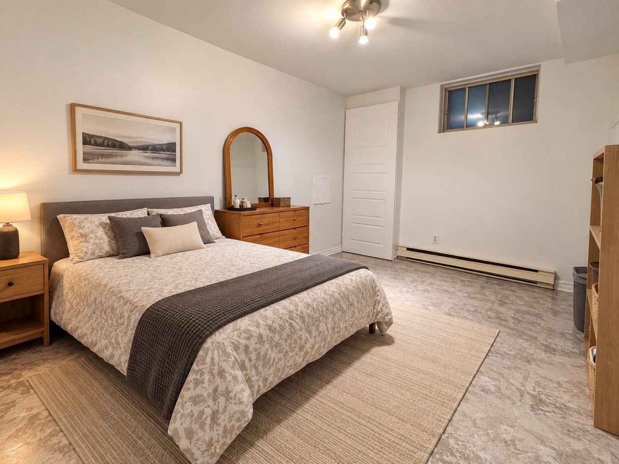 Chambre à coucher — 379 Rue Nil-Boucher, Saint-Ambroise