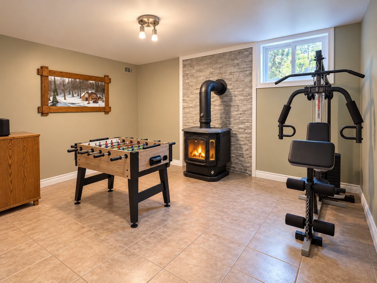 Salle familiale — 379 Rue Nil-Boucher, Saint-Ambroise
