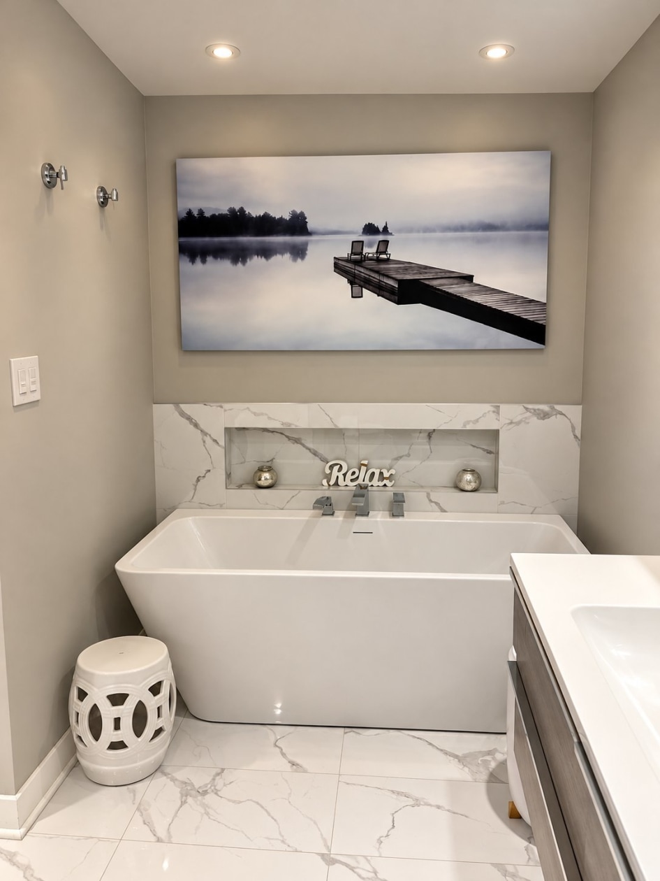 Salle de bains — 4045 Boul. des Mille-Îles, Laval