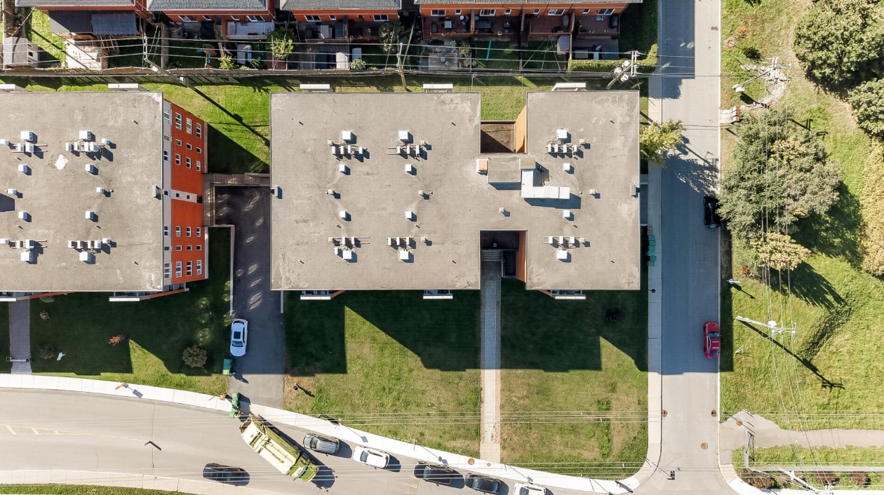 Photo aérienne — 3080 Rue du Trianon, Montréal