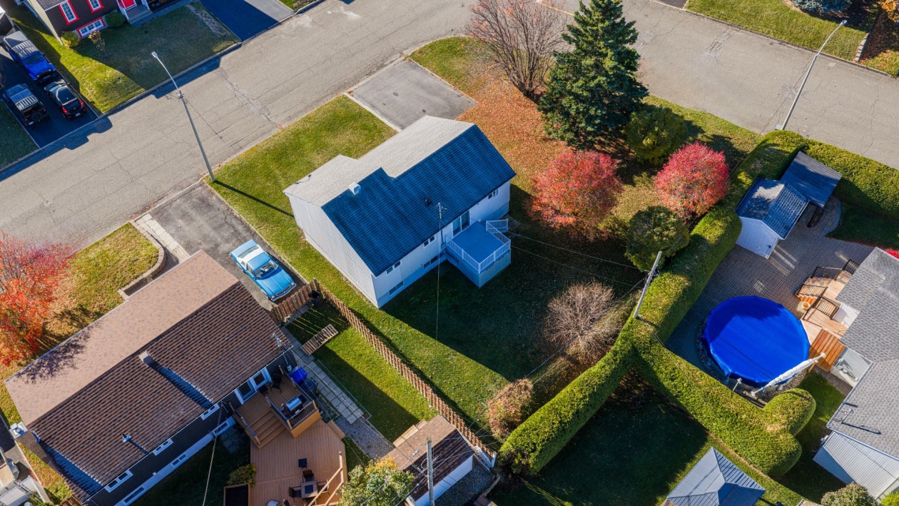 Photo aérienne — 436 Rue des Fauvettes, Rimouski