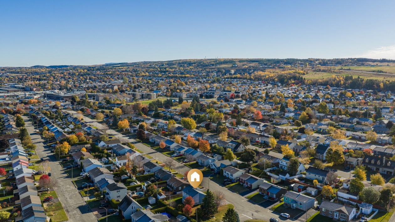 Photo aérienne — 436 Rue des Fauvettes, Rimouski