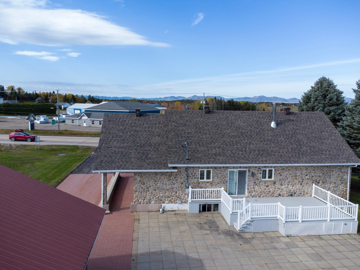 Photo aérienne — 374 Route 138, Saint-Hilarion