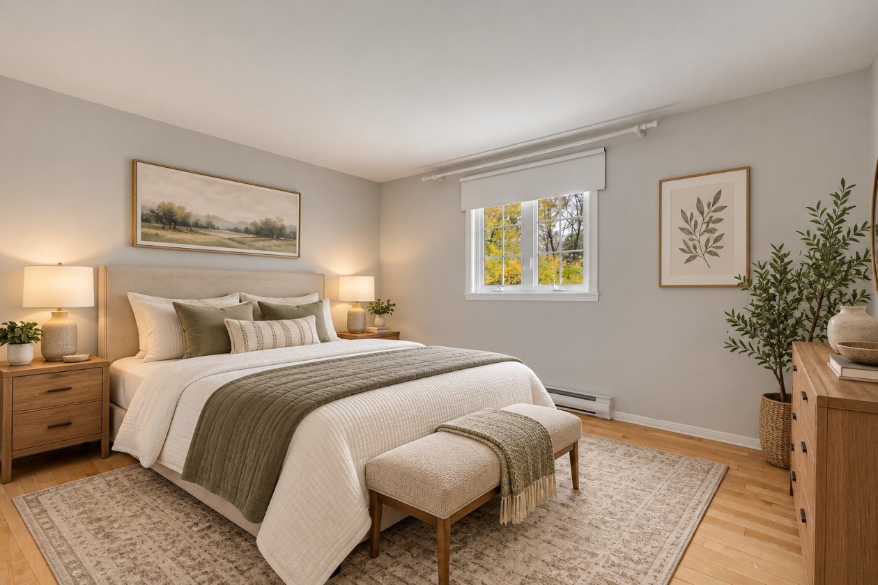 Chambre à coucher — 4541 Av. de l'Eau-Vive, Lévis