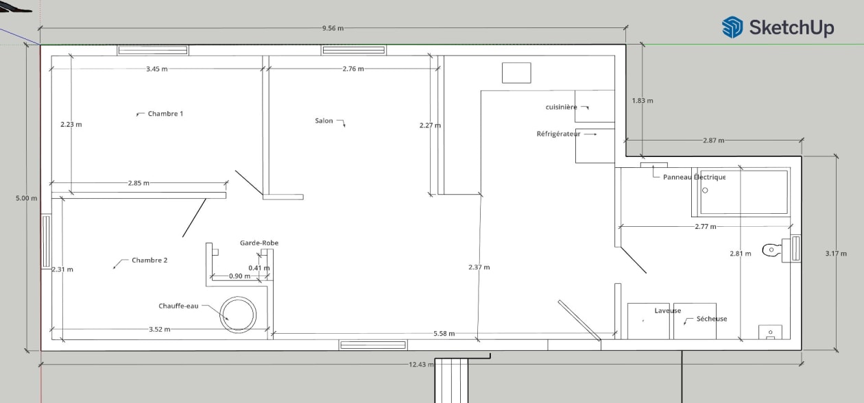 Plan — 31 Rue Aubut, Gaspé