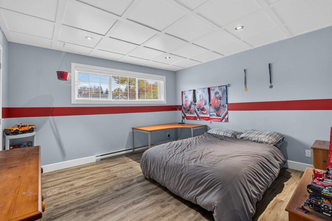 Chambre à coucher — 51 Rue de l'Osmonde, Sainte-Catherine-de-la-Jacques-Cartier