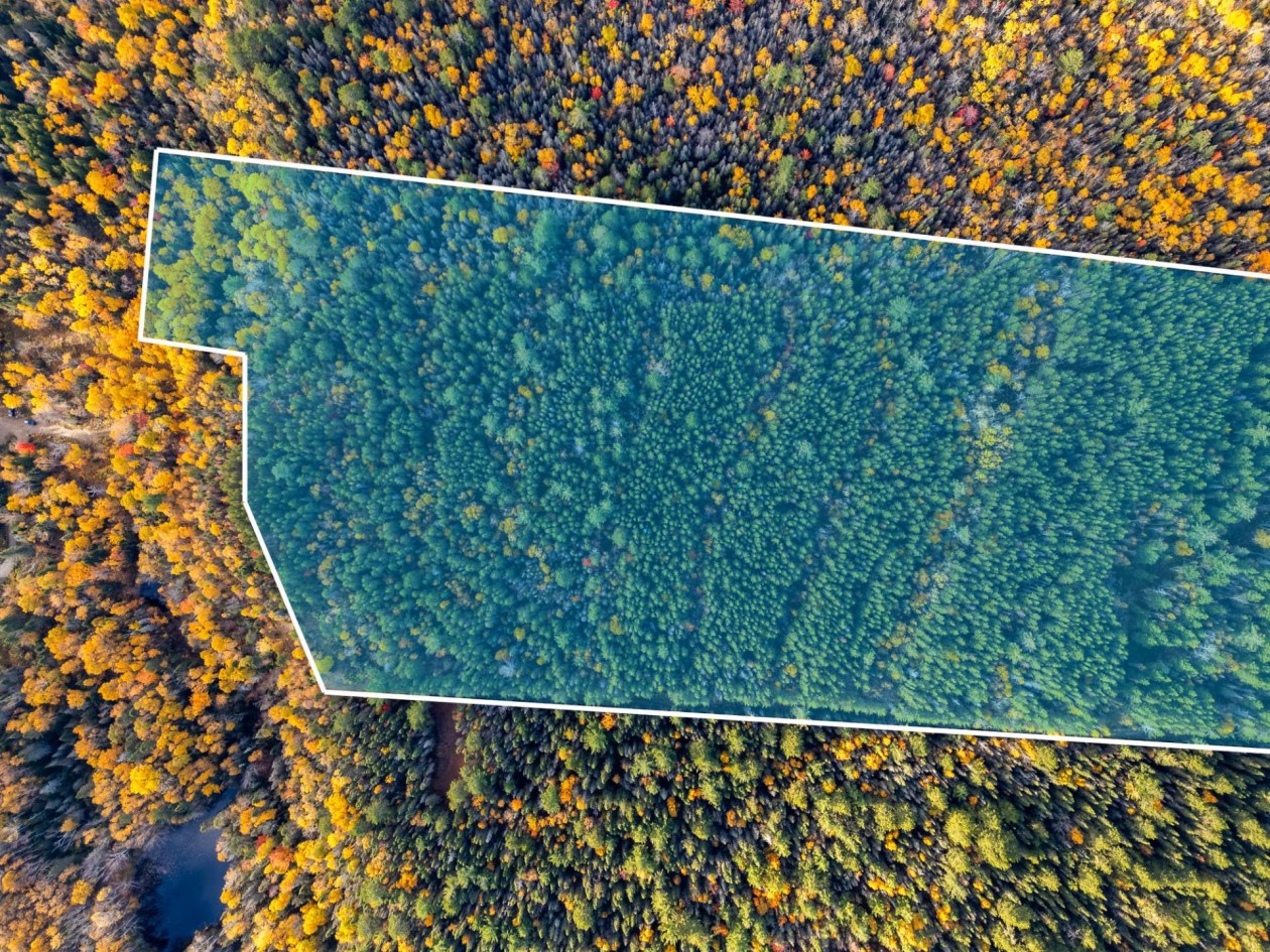 Photo aérienne — Ch. des Plateaux, Saint-Siméon