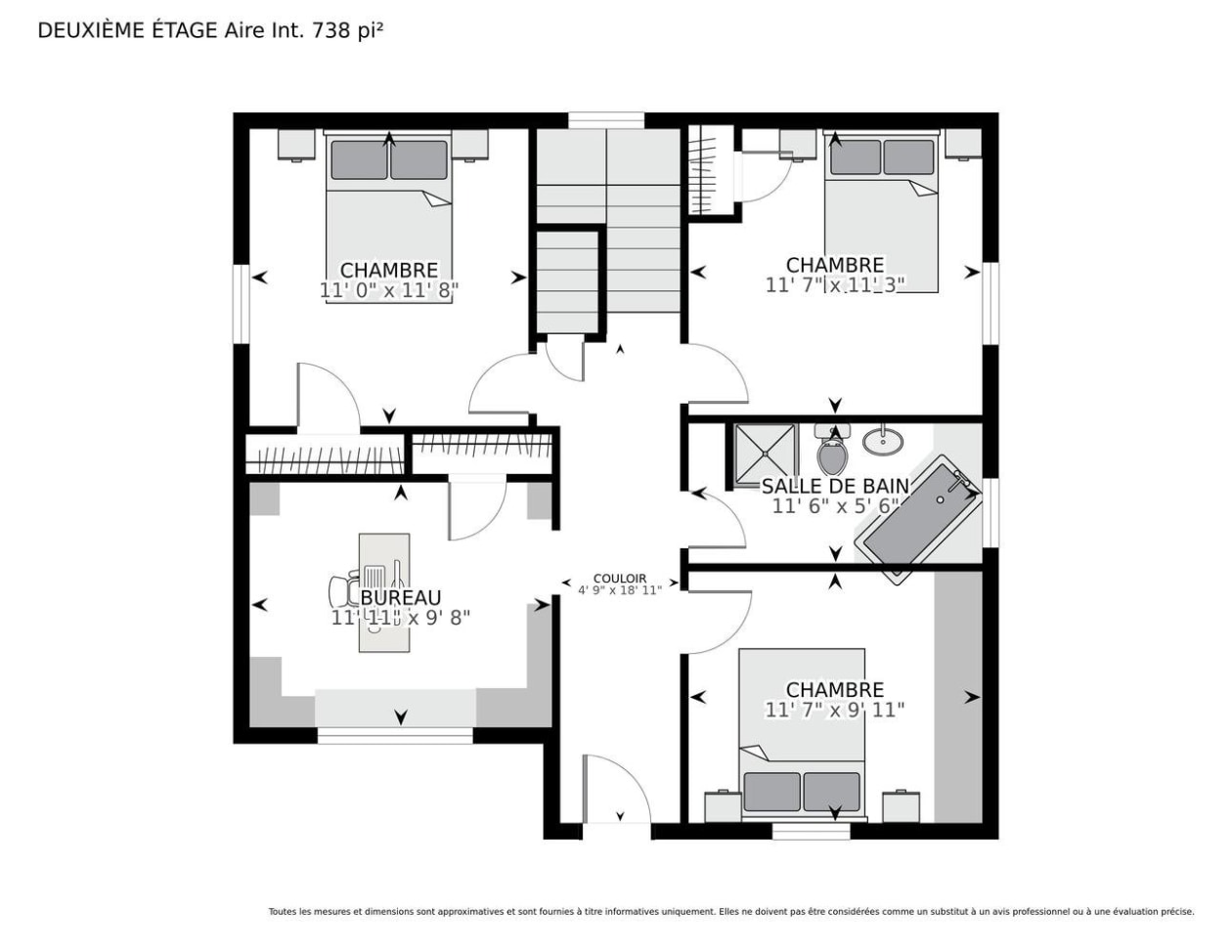Plan — 18 Rue Codaire, Saint-Paul-d'Abbotsford