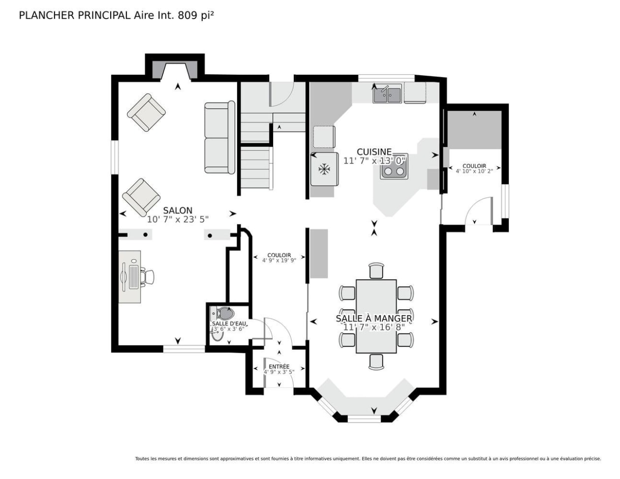 Plan — 18 Rue Codaire, Saint-Paul-d'Abbotsford