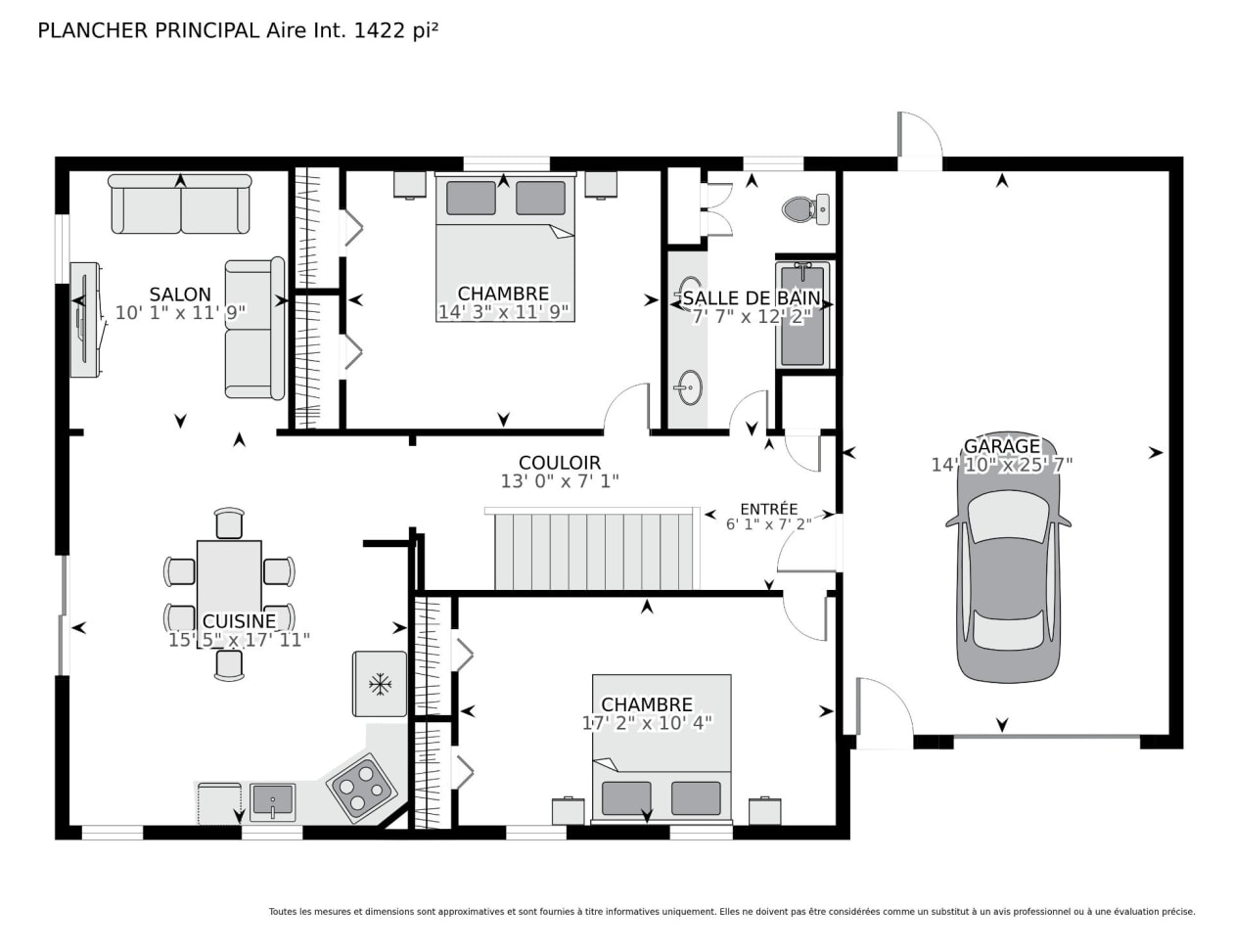 Plan — 104 Rue Robert, Notre-Dame-des-Prairies