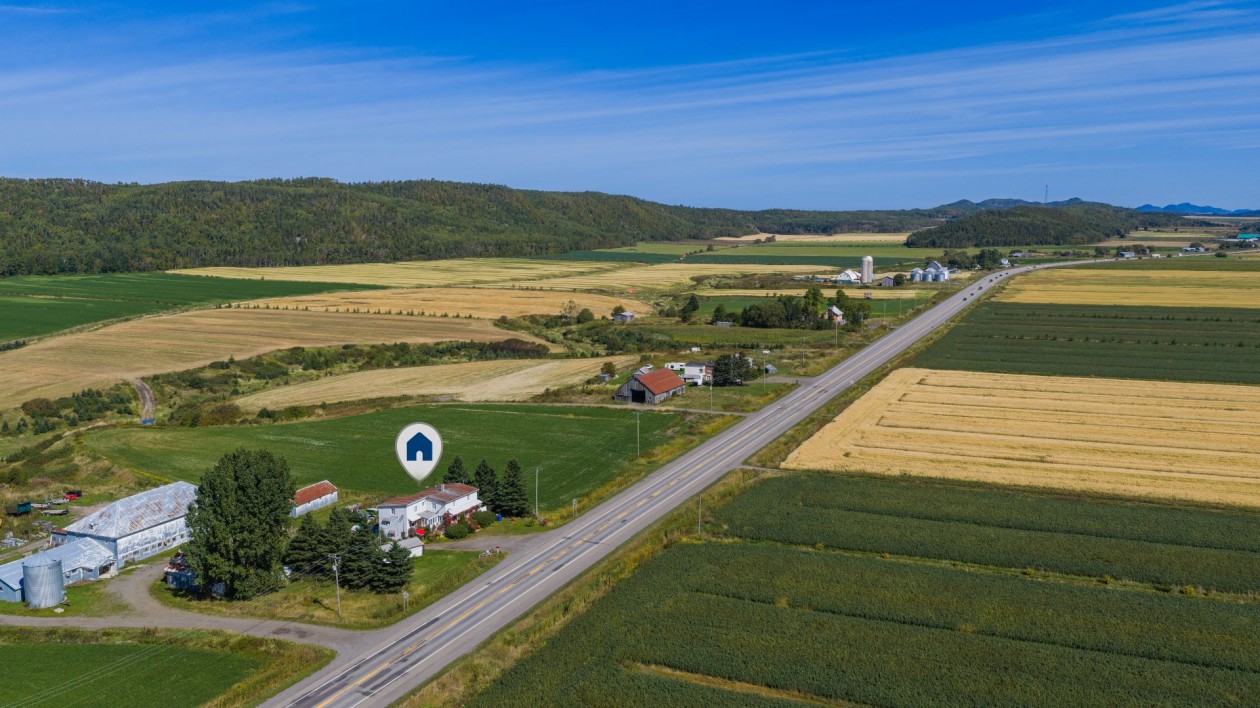 Photo aérienne — 109 Route 132, Saint-Simon-de-Rimouski