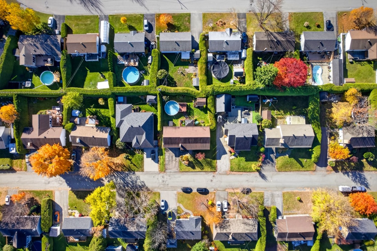 Drone shot — 1398 Rue Labelle, Sherbrooke
