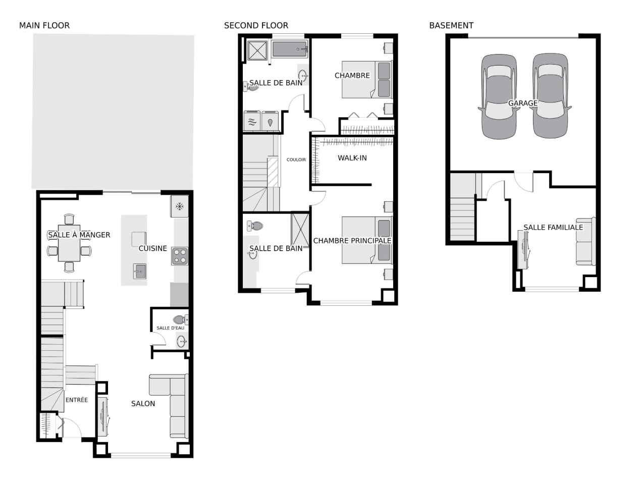Plan — 137 Rue de la Pruche, Terrebonne