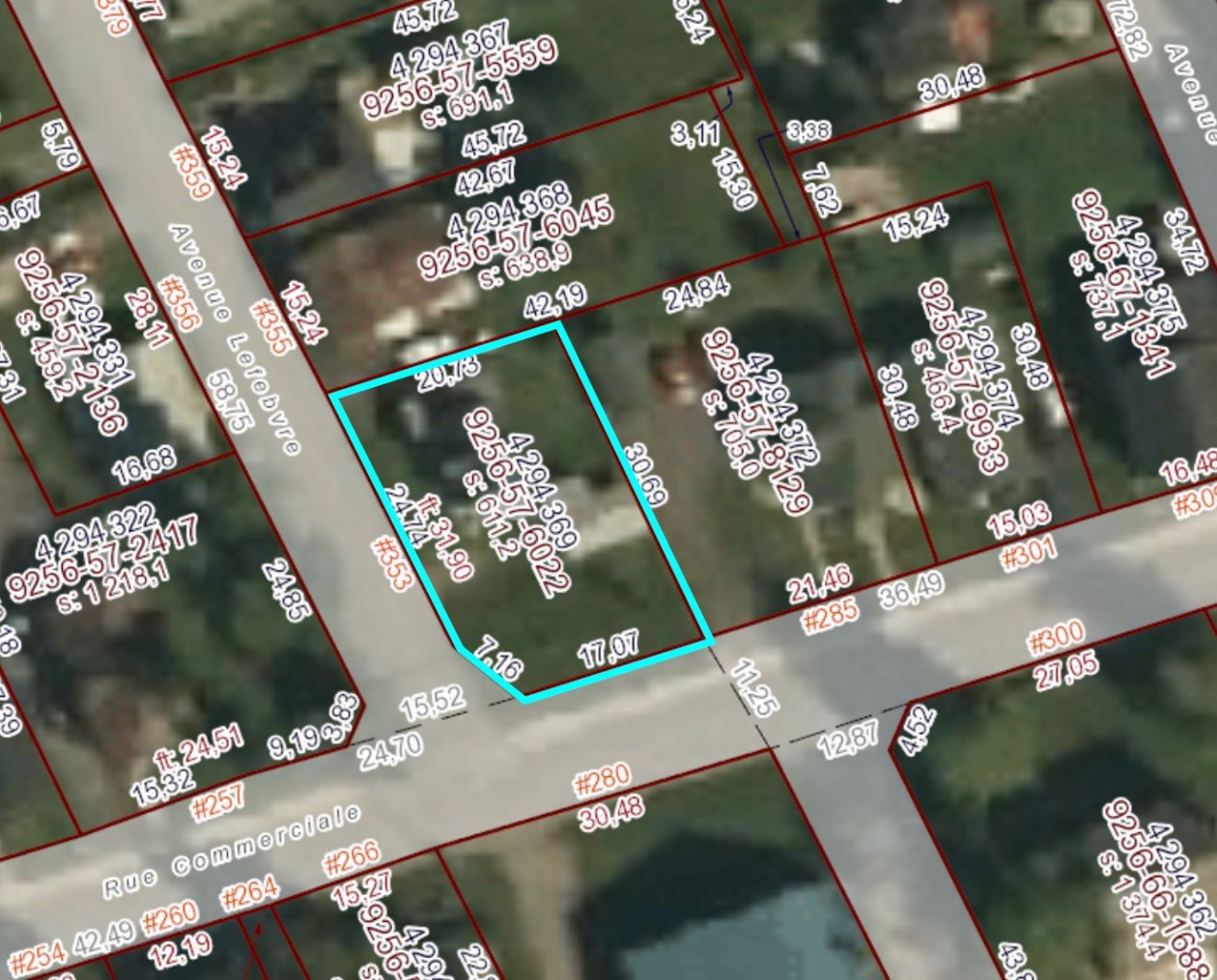 Plan — 353 Av. Lefebvre, Chandler