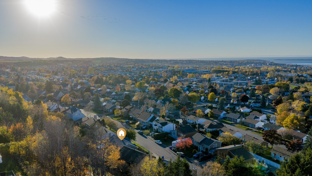 Photo aérienne — 65 Rue de la Charente, Rimouski